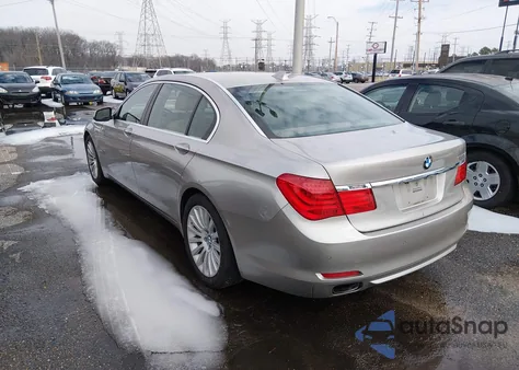 2009 BMW 750Li from USA, damaged, VIN WBAKB83569CY59496